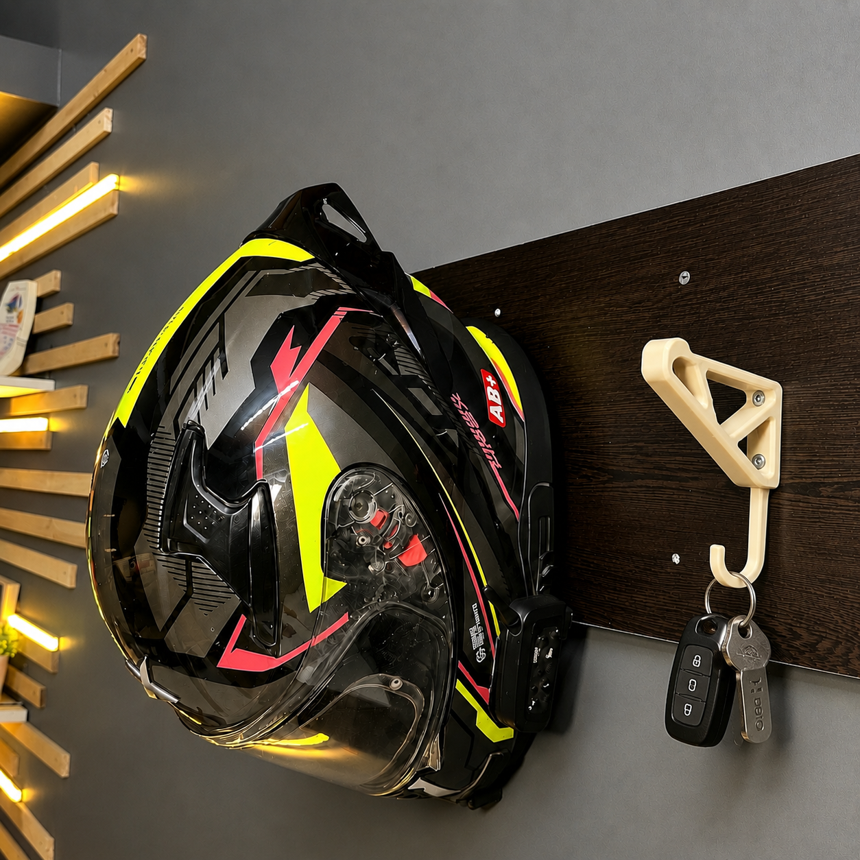 Motorcycle Helmet Hanger