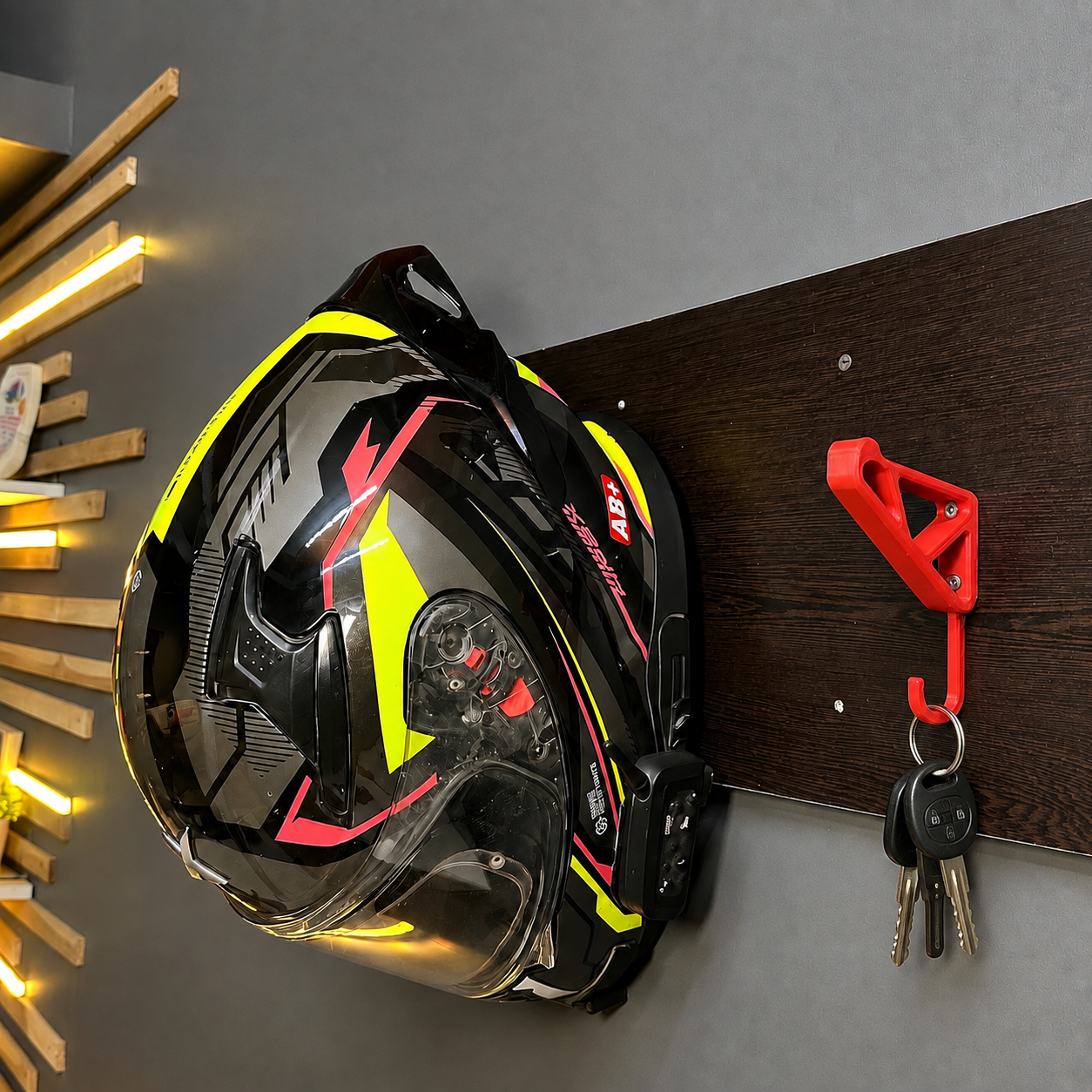 Motorcycle Helmet Hanger