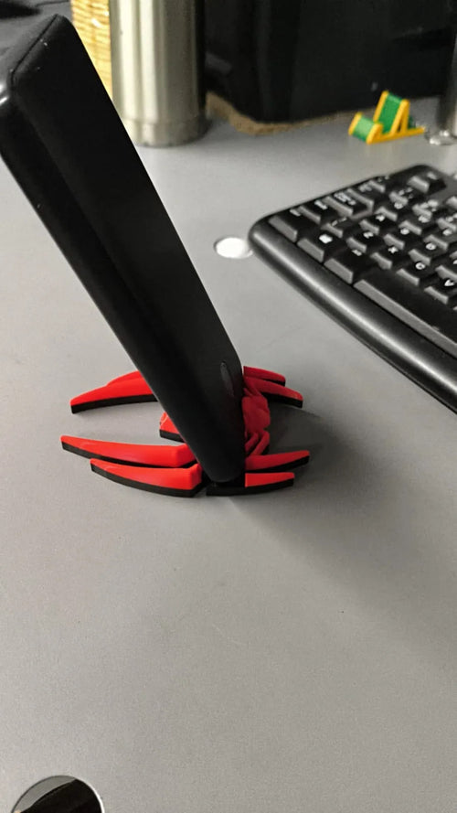 Geometric Spider Desktop Mobile Phone Stand (Dual-Tone Matte Edition)